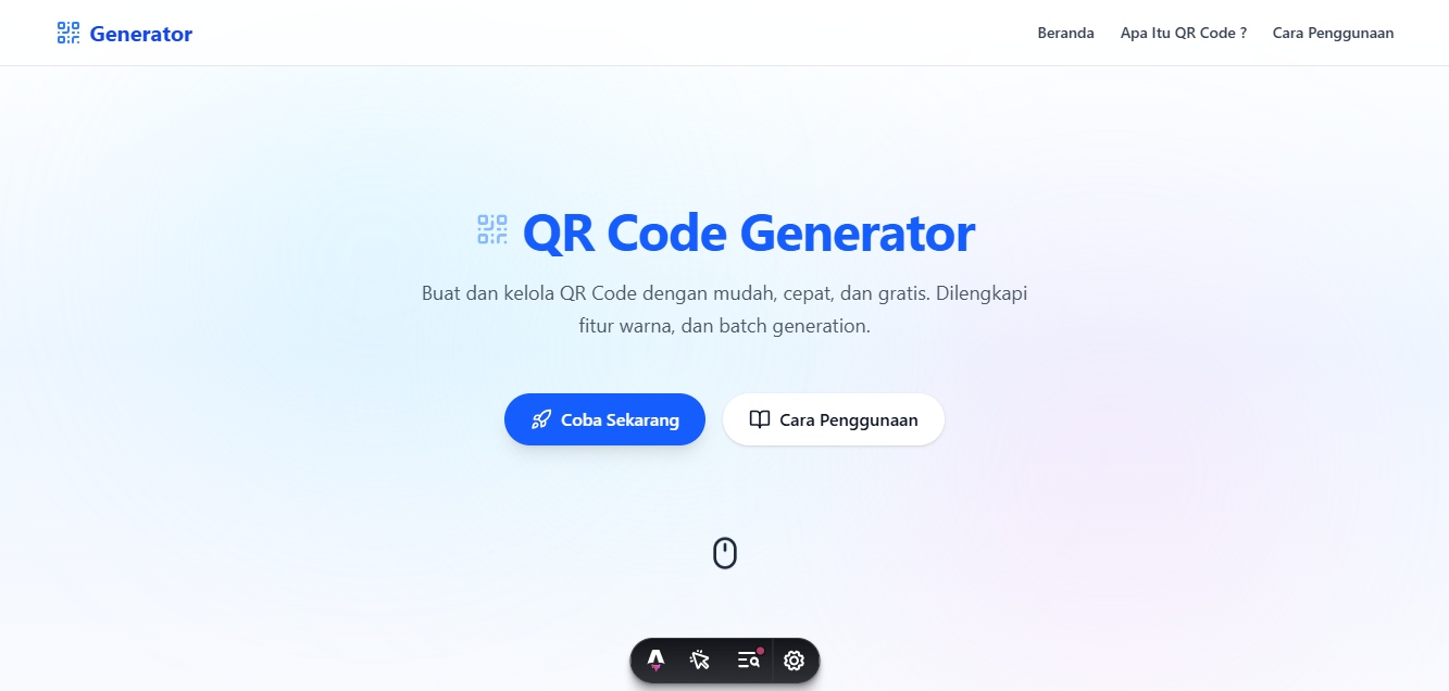 qrcode generator website preview image